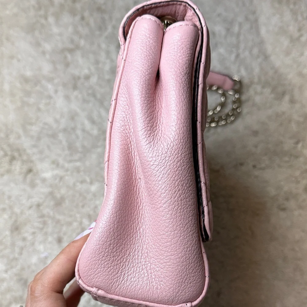 Kate Spade Blush Emelyn Emery Court Quilted Chain Shoulder Bag